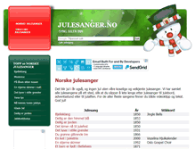 Tablet Screenshot of julesanger.no